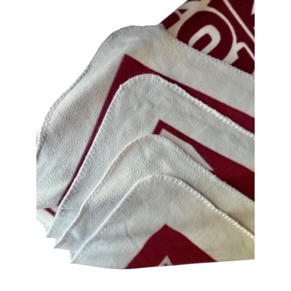 Arizona Cardinals NFL Fleece Throw Blanket Red White Soft Plush 64 X53 Northwest - Picture 9 of 9
